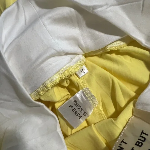 Sunny Yellow Wide Leg Pants - Picture 5 of 5